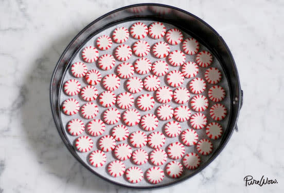 How to Make a Peppermint Candy Platter