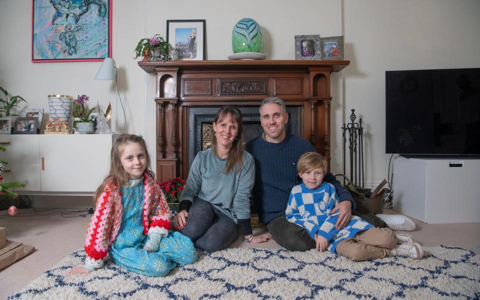 After finding themselves outbid by Londoners, the family feel 'blessed' to have moved to a detached Edwardian home