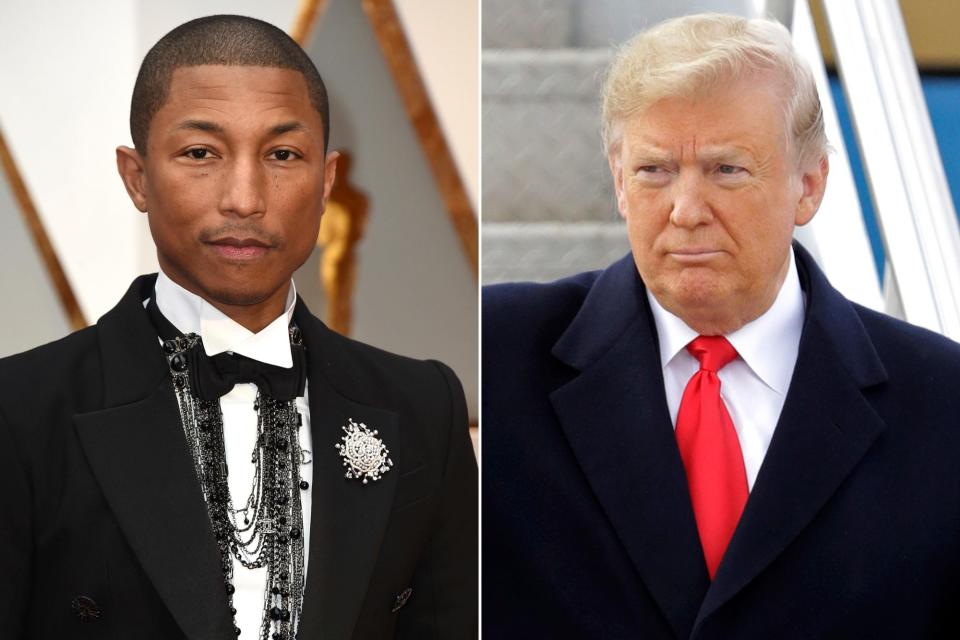 Pharrell vs. Donald Trump