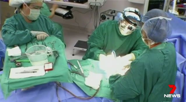 Doctors say early detection is the key to saving lives. Picture: 7 News