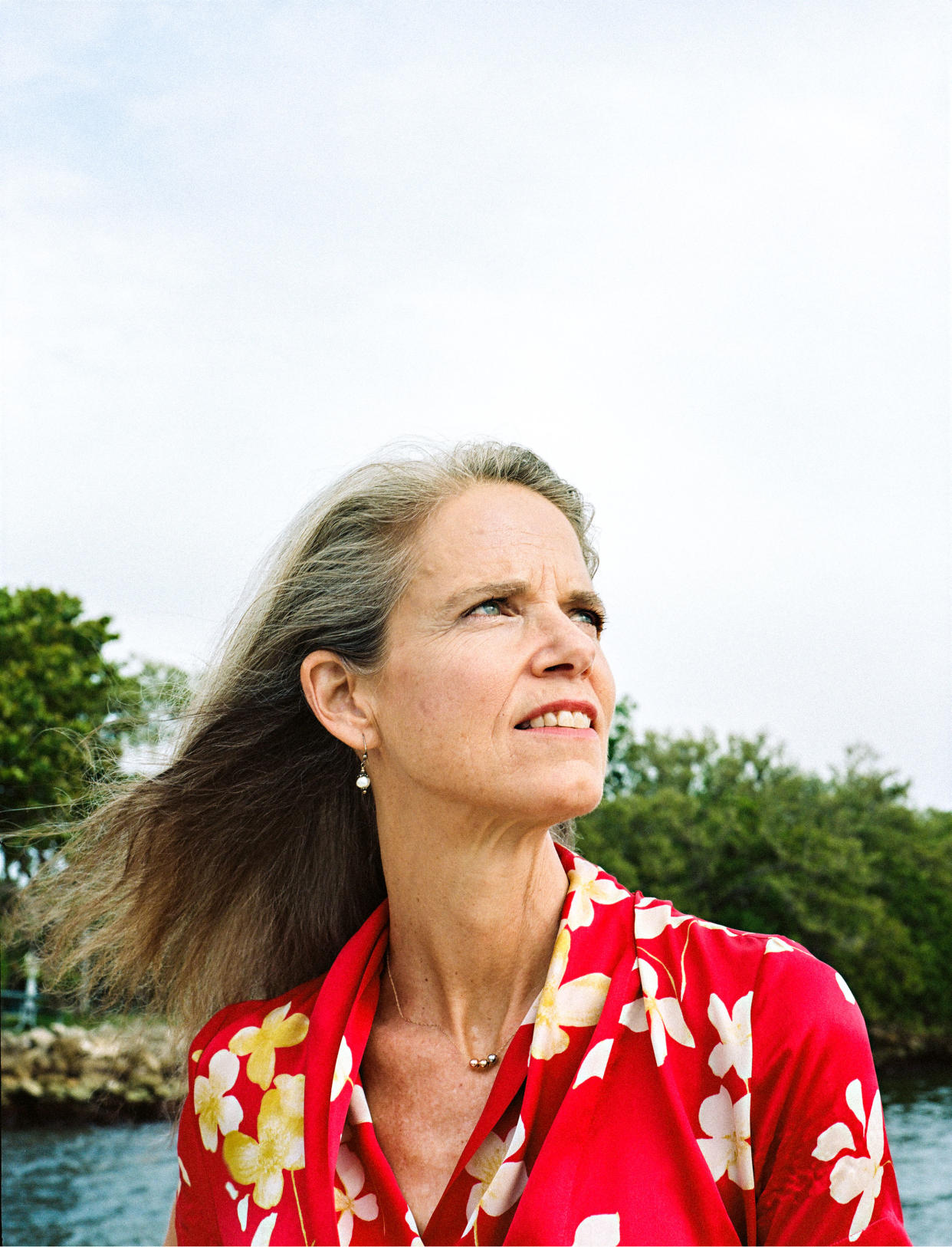 Jane Gilbert, Miami's interim Chief Heat Officer and Resilience Consultant, in the city's Morningside Park on June 18, 2021.