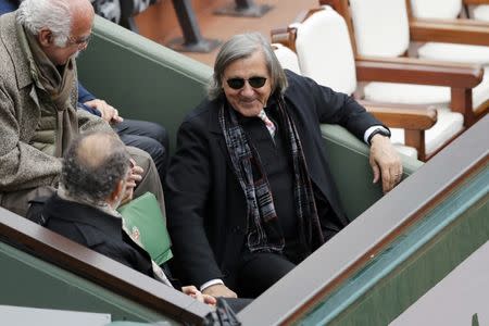 Tennis - French Open - Roland Garros - Radek Stepanek of the Czech Republic vs Andy Murray of Britain - Paris, France - 24/05/16. Former tennis player Ilie Nastase of Romania. REUTERS/Benoit Tessier Picture Supplied by Action Images