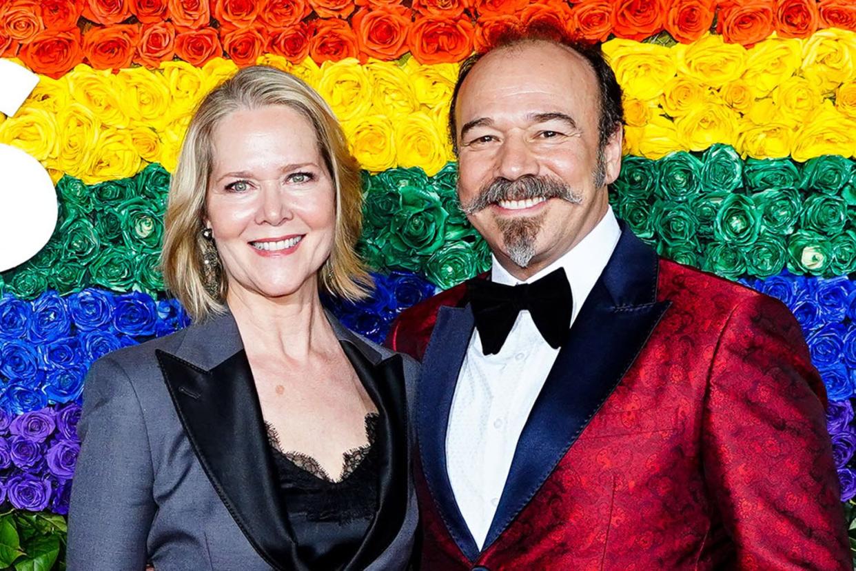 Danny Burstein and wife Rebecca Luker