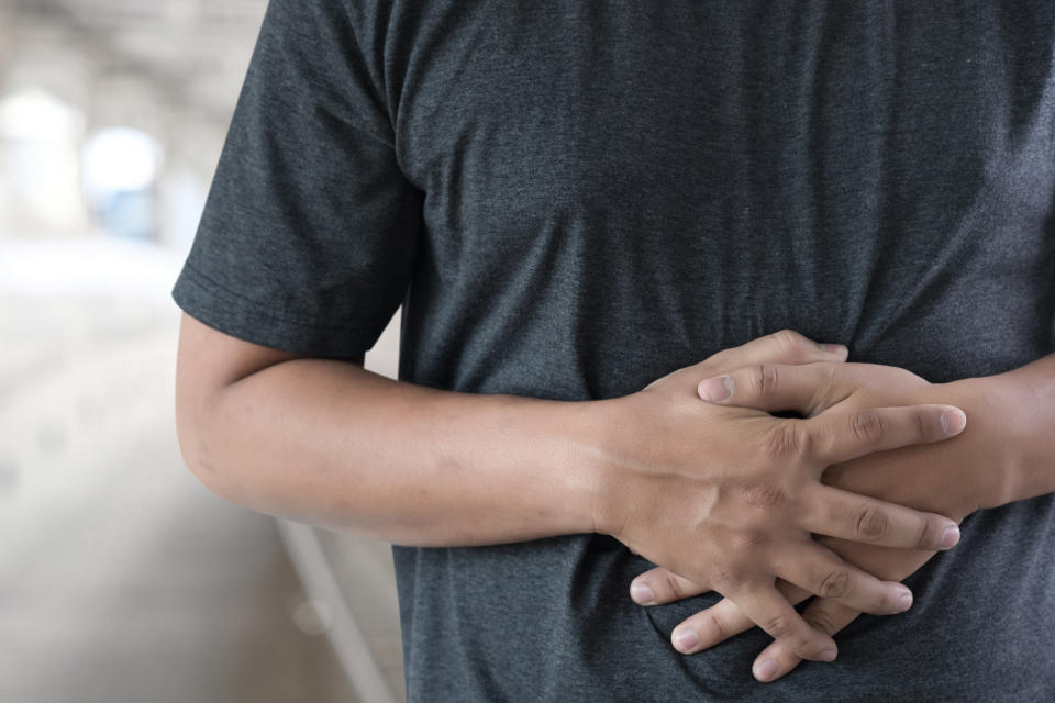 People with a history of gastrointestinal issues are considered high-risk for vitamin B12 deficiency. (Image via Getty Images)