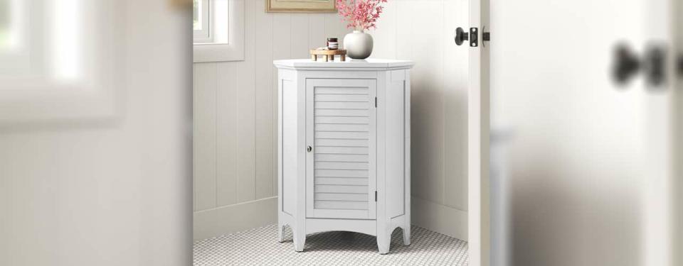 Billy 24.75'' W x 32'' H x 17'' D Free-Standing Bathroom Cabinet