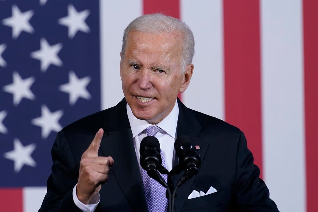 Biden One Year (Copyright 2021 The Associated Press. All rights reserved.)
