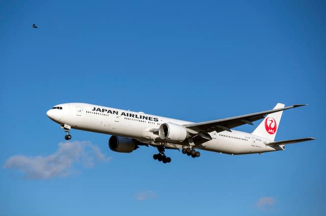 Japan Airlines plane