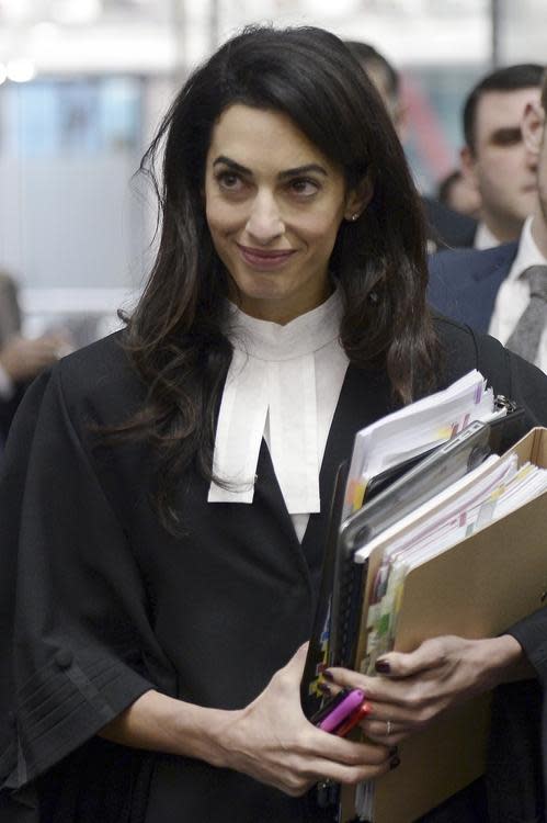 It's OK for intellectual feminists to like fashion — Amal Clooney