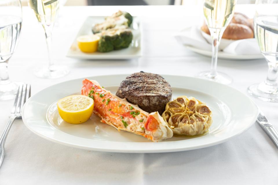 Truluck's surf & turf can be customized.