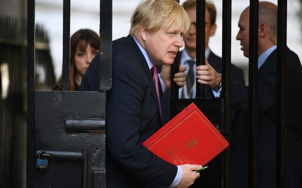 Boris Johnson - Credit: AFP_OU263 Credit: JUSTIN TALLIS/AFP_OU263 Credit: JUSTIN TALLIS