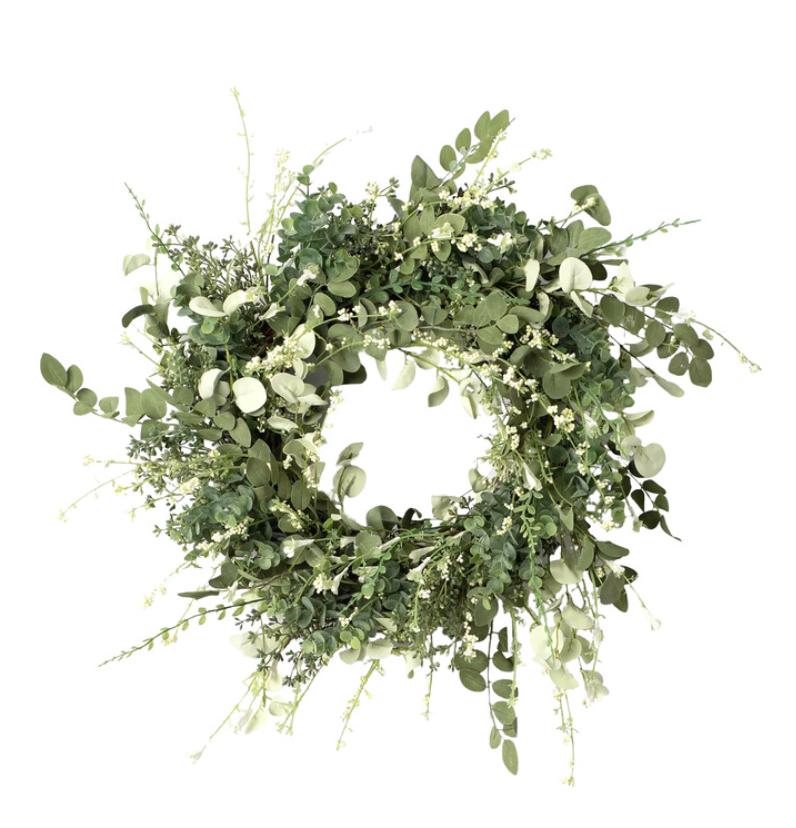 <p><a href="https://go.redirectingat.com?id=74968X1596630&url=https%3A%2F%2Fwww.maisonette.com%2Fproduct%2Fmixed-eucalyptus-and-green-ruscus-wreath&sref=https%3A%2F%2Fwww.elledecor.com%2Fshopping%2Fg21206683%2Fsummer-wreaths%2F" rel="nofollow noopener" target="_blank" data-ylk="slk:Shop Now;elm:context_link;itc:0;sec:content-canvas" class="link ">Shop Now</a></p><p>Mixed Eucalyptus and Green Ruscus Wreath </p><p>$239.00</p>