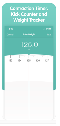 contraction tracker app uk