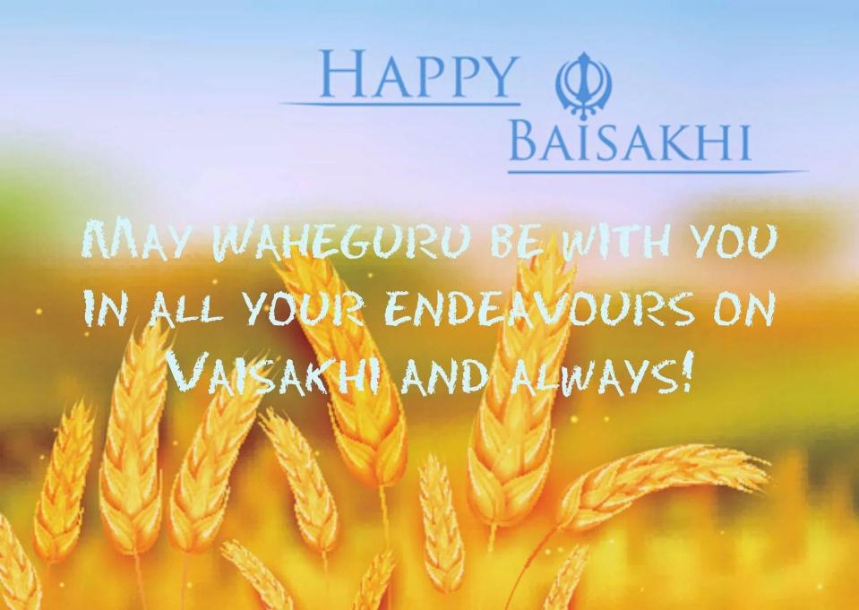 Baisakhi Wishes in English