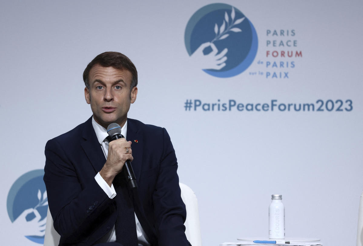 French President Macron: Melting Glaciers Pose Unprecedented Threat to Humanity