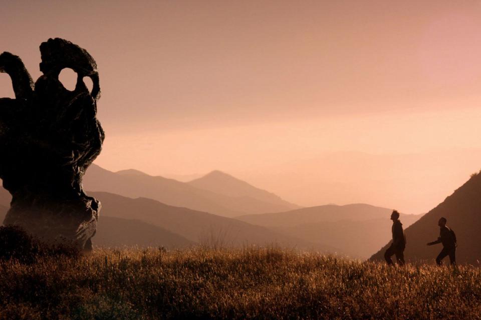 THE ENDLESS, from left, Aaron Moorhead, Justin Benson, 2017. ph: William Tanner Sampson.