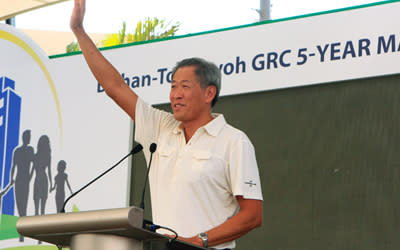 Defence Minister Ng Eng Hen is appointed Leader of the House (Yahoo! photo)