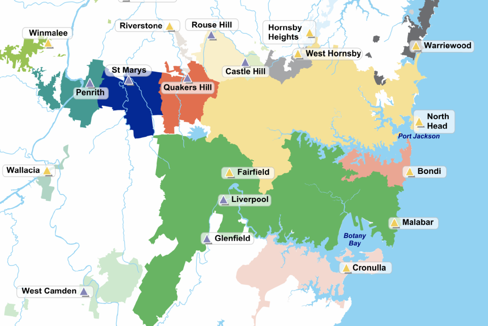 Coronavirus has been detected in the North Head and Warriewood treatment plants. Source: Sydney Water