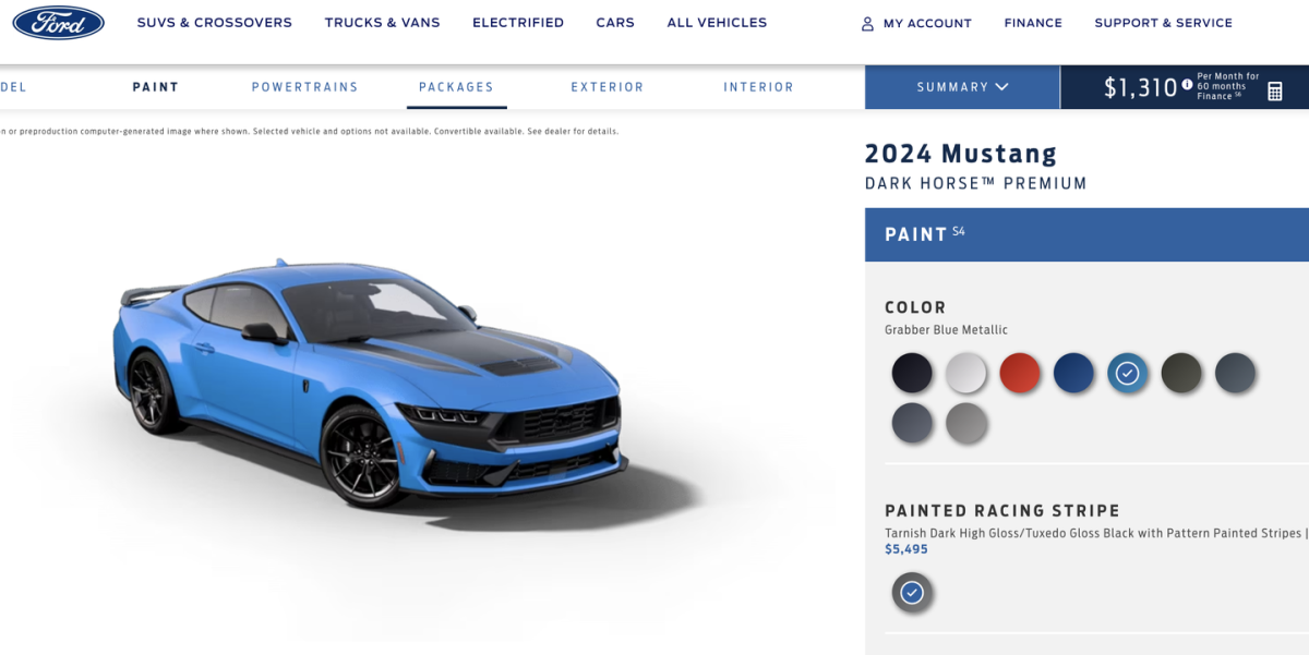 How Will You Configure Your 2024 Ford Mustang?