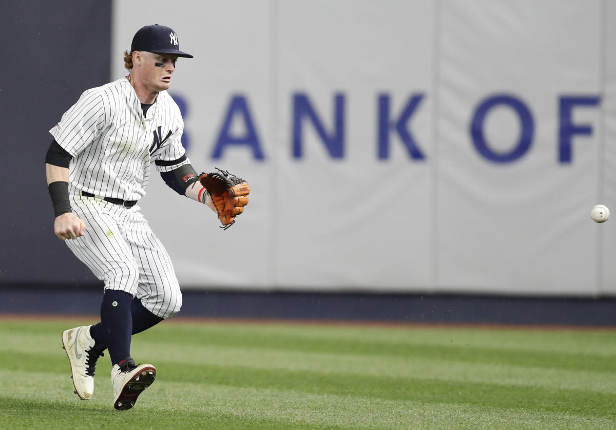 CLINT FRAZIER  Ny yankees logo, New york yankees, Ny yankees