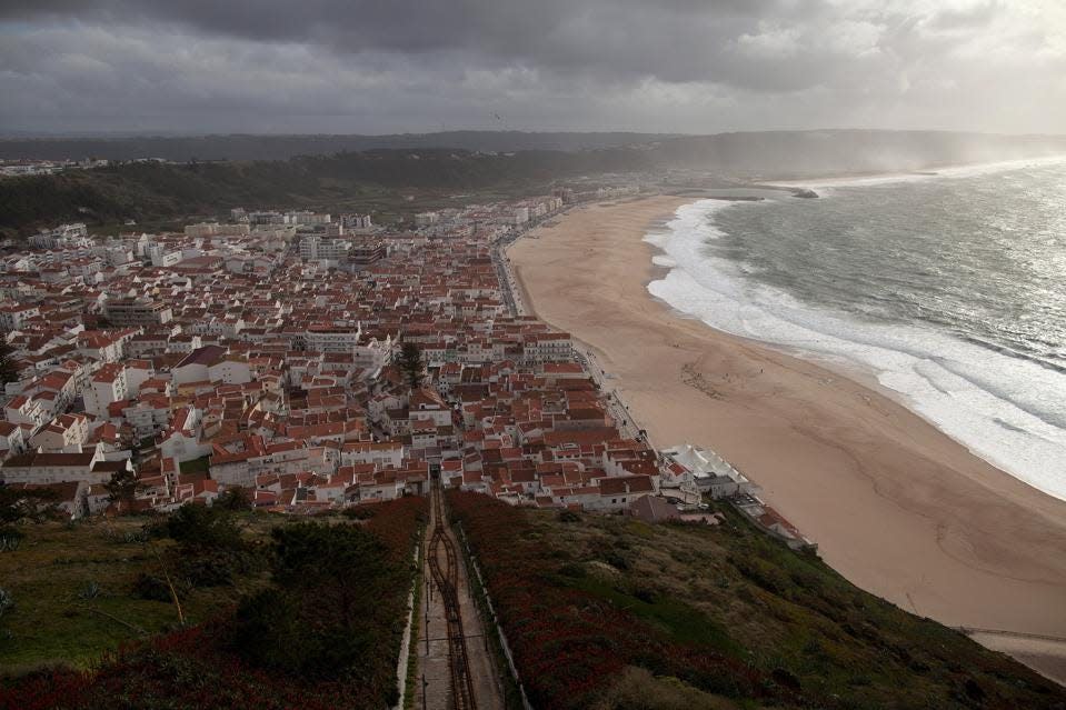 Vida Costera En Nazare