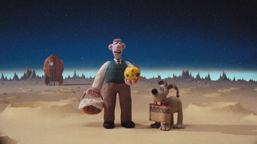 Nick Park's <i>A Grand Day Out</i> was his graduation film. (Aardman)