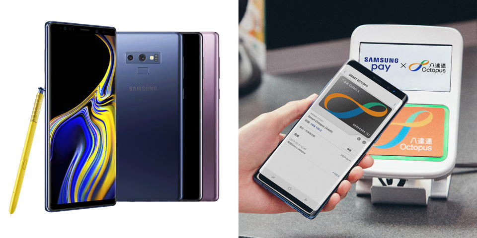 Samsung Galaxy Note 9 and Samsung Pay via Octopus