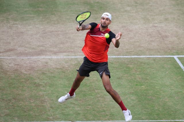 Nick Kyrgios has been in good form on grass 