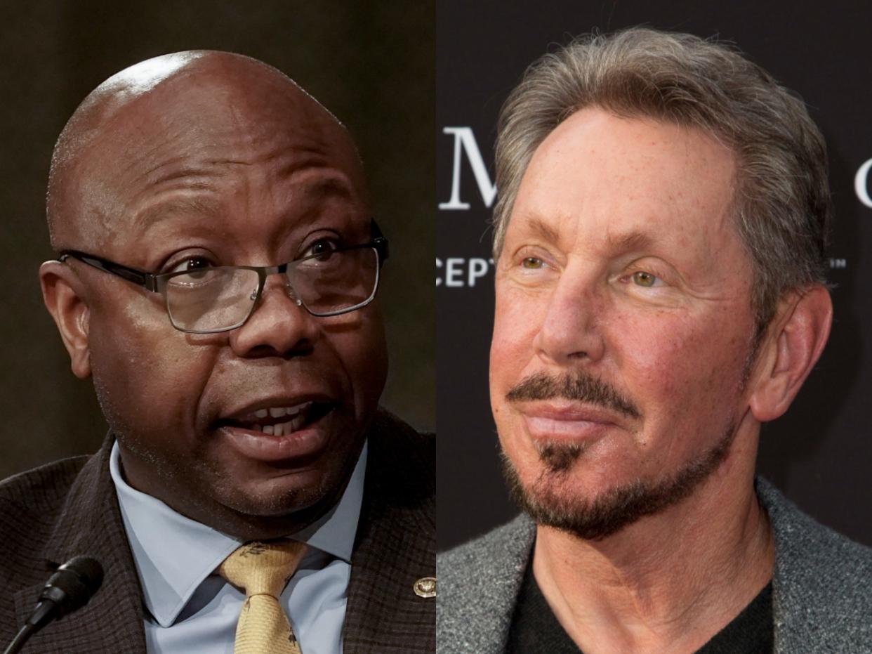 Tim Scott, Larry Ellison