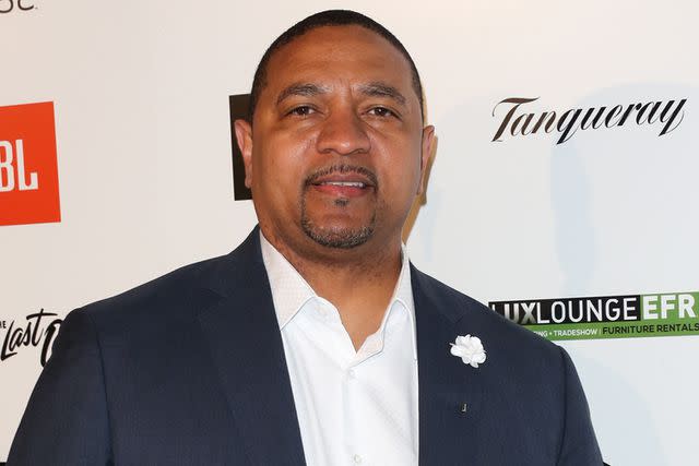 <p>Paul Archuleta/Getty Images</p> Former NBA Coach Mark Jackson attends Kenny "The Jet" Smith's annual All-Star bash presented By JBL at Paramount Studios on February 16, 2018 in Hollywood, California.