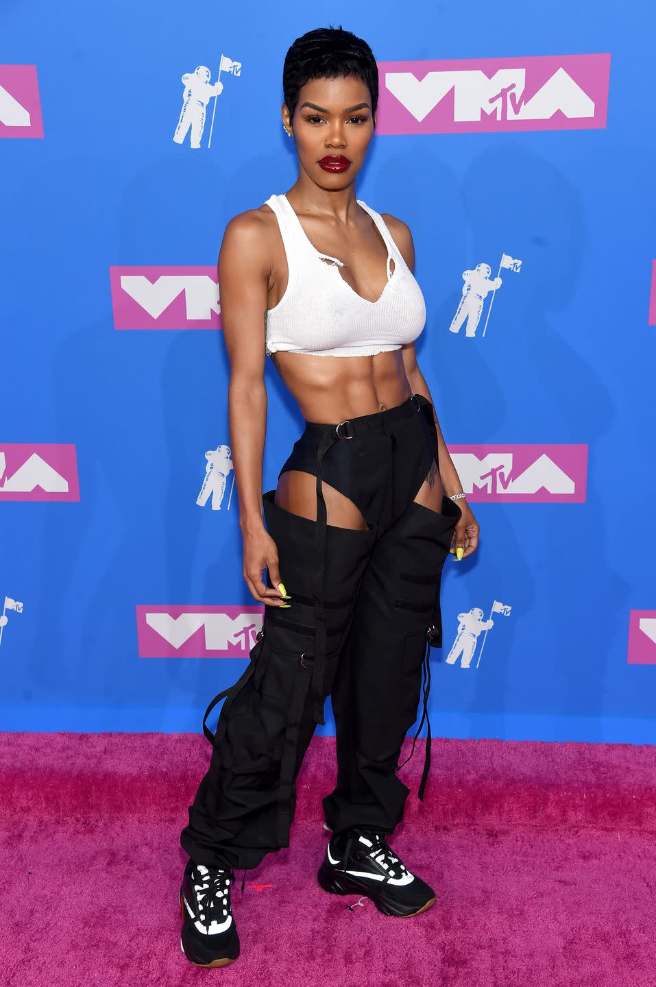 Teyana Taylor at the 2018 VMAs