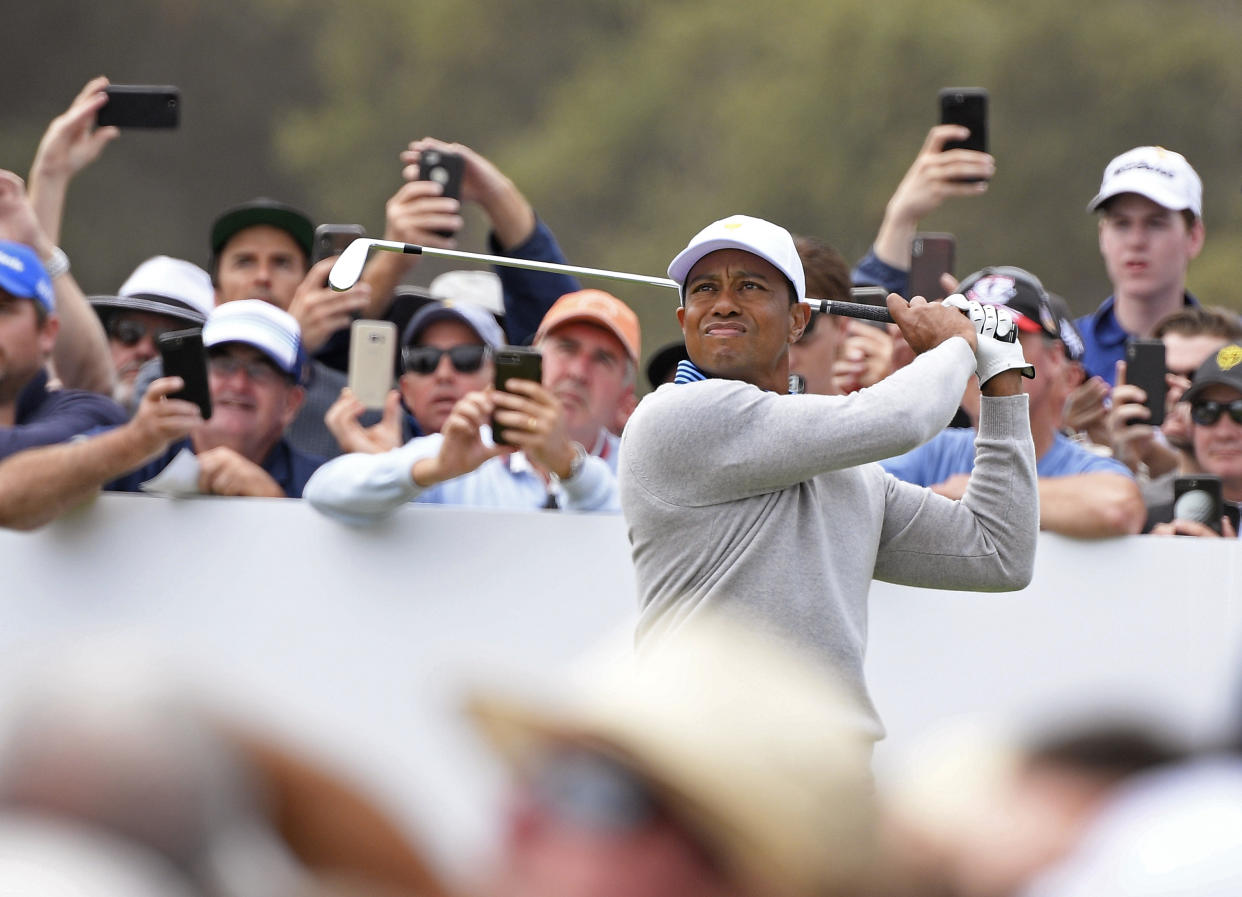 Representative Cedric Richmond (D-LA) wasn’t going to let an impeachment hearing get in the way of the Presidents Cup.