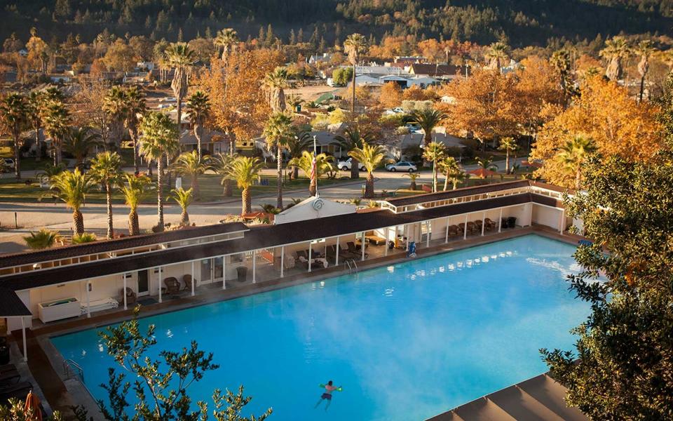 Mineral Pool at Indian Springs Calistoga