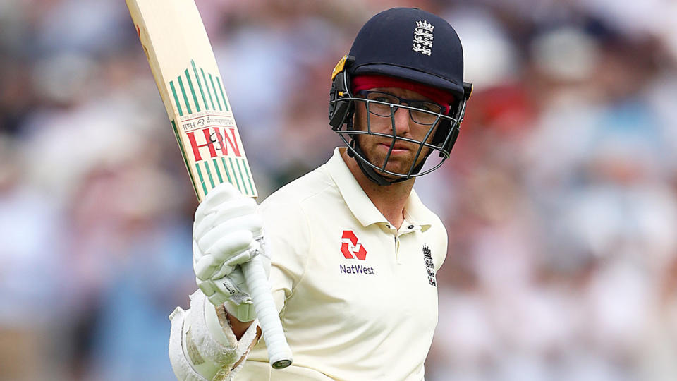 Jack Leach upstaged every other England batsman at Lord's. Pic: Getty