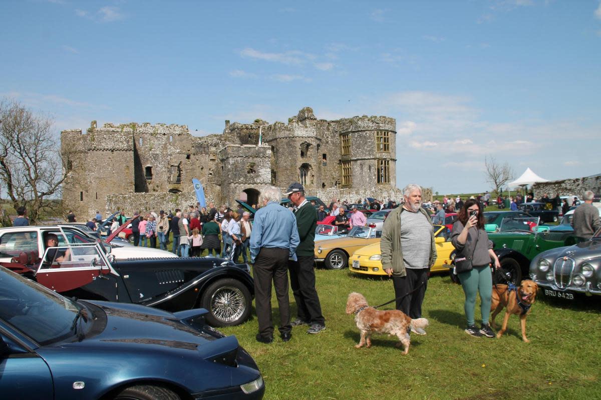 The show was packed and 'the busiest ever' <i>(Image: Pembrokeshire Classic Car Club)</i>