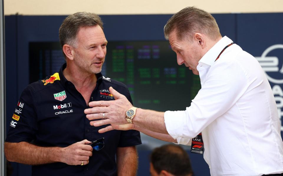 Christian Horner and Jos Verstappen talk - Christian Horner and Jos Verstappen conflict escalates after birthday party snub