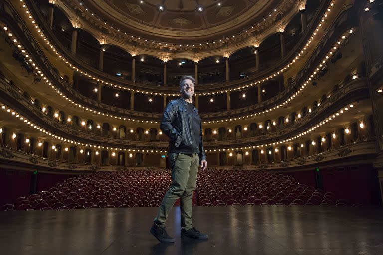 Gerónimo Rauch, maravillado por la acústica del Teatro Avenida