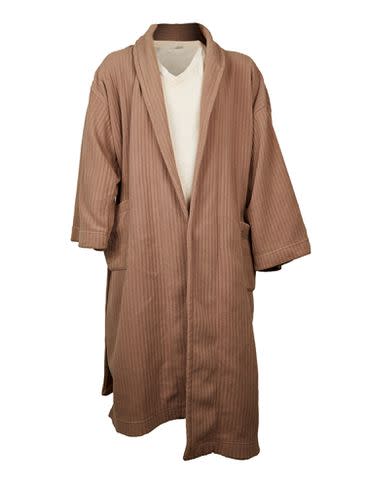 <p>Julien's Auctions</p> Bridges' "The Dude" bathrobe is among the items being sold