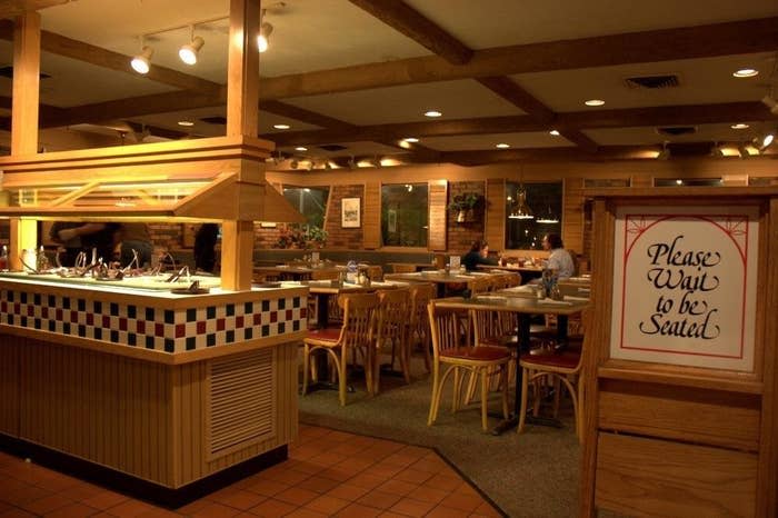 Inside Pizza Hut