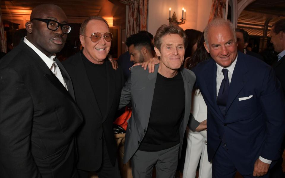 Finch with Edward Enninful, Willem Dafoe and Michael Kors