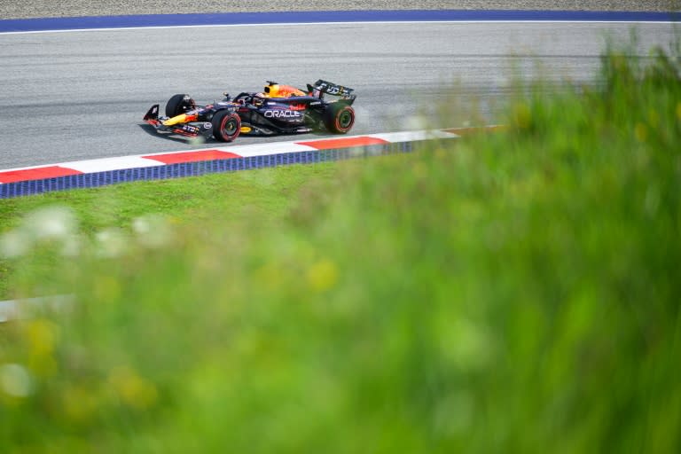 Le champion du monde néerlandais Max Verstappen lors des qualifications du GP d'Autriche, le 29 juin 2024 à Spielberg (Jure Makovec)