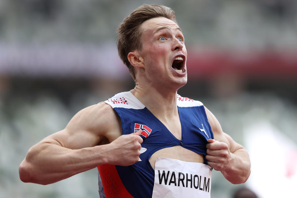 Karsten Warholm. (Bild: Michael Steele/Getty Images)