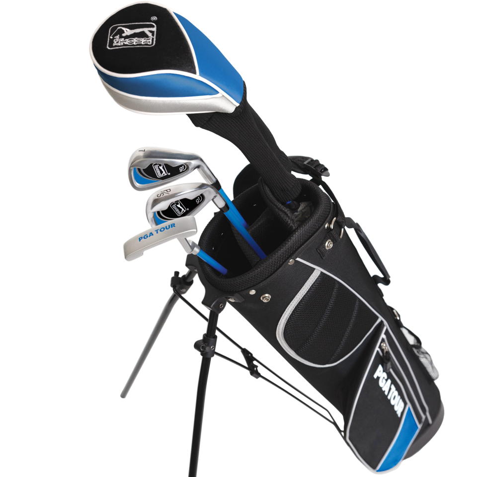 <p><a href="https://go.redirectingat.com?id=74968X1596630&url=https%3A%2F%2Fwww.walmart.com%2Fip%2FPGA-TOUR-G1-Series-Junior-Golf-Club-Set-7-Piece-Large-Right-Handed%2F300084331&sref=https%3A%2F%2Fwww.bestproducts.com%2Flifestyle%2Fg24746638%2Fgift-ideas-for-golf-enthusiasts%2F" rel="nofollow noopener" target="_blank" data-ylk="slk:Shop Now;elm:context_link;itc:0;sec:content-canvas" class="link ">Shop Now</a></p><p>G1 Series Junior Golf Club Set</p><p>walmart.com</p><p>$119.00</p>