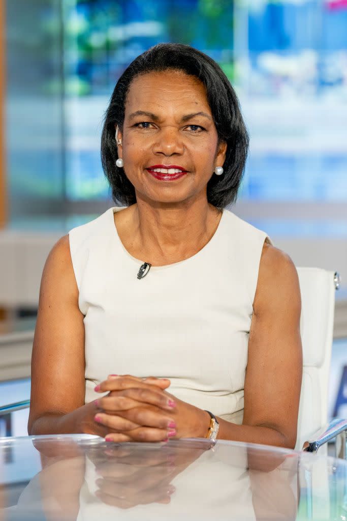 famous black women condoleeza rice dana perino interviews condoleezza rice