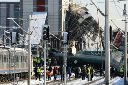 A total of 206 passengers were reportedly on board the train when the accident occurred