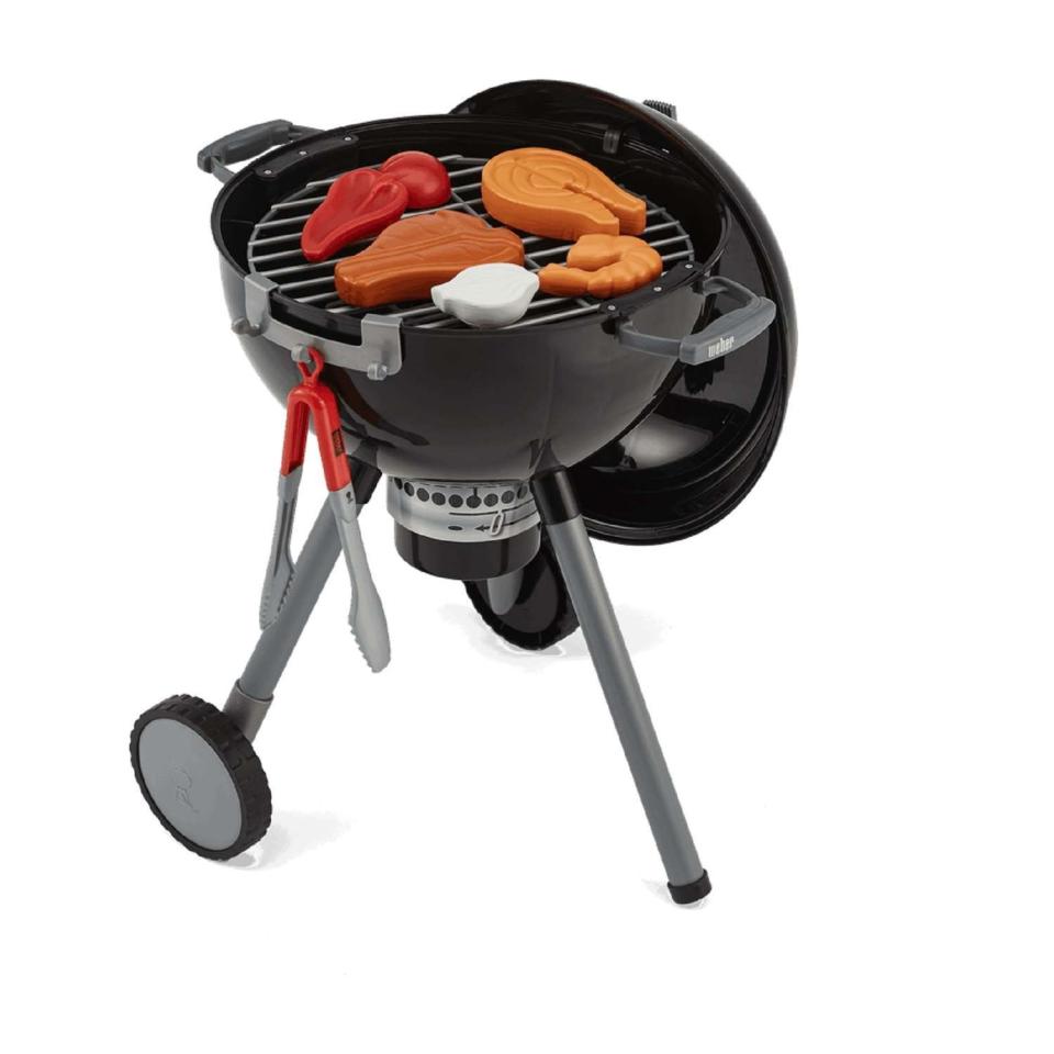 Theo Klein & Weber Kids Toy Grill Plastic Black