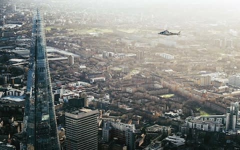 Biggin Hill offers a six-minute helicopter transfer to central London - Credit: iStock