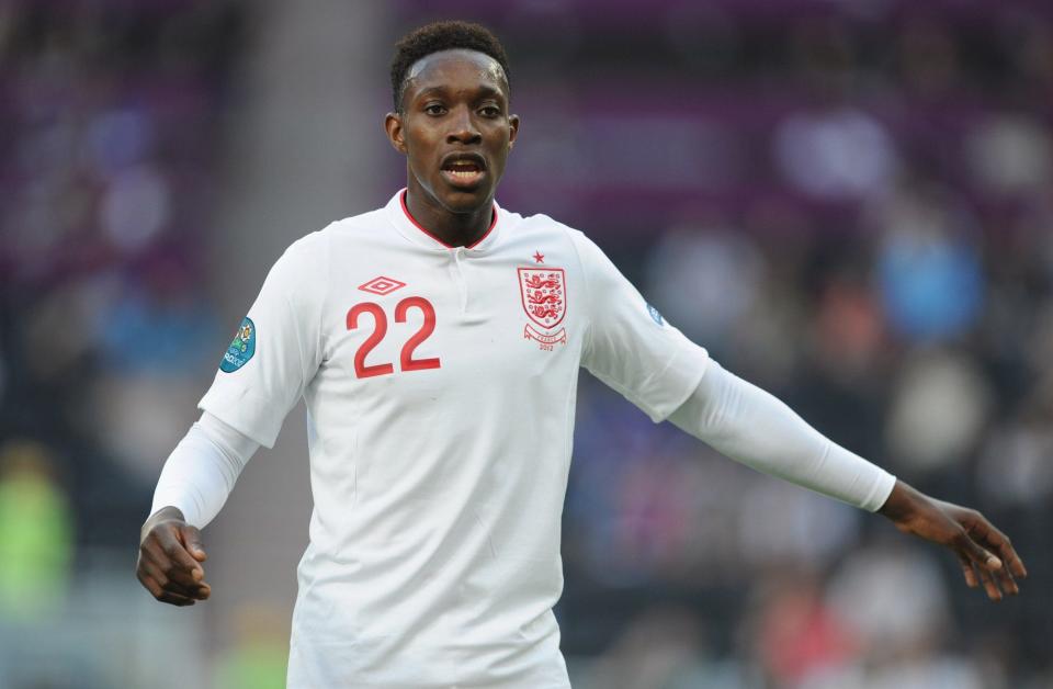 Danny Welbeck gestures during the UEFA EURO 2012 group D match between France and England at Donbass Arena on June 11, 2012 in Donetsk, Ukraine.