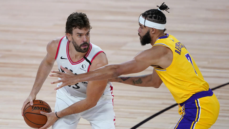 Marc Gasol has agreed to join the Los Angeles Lakers. (Photo by Ashley Landis - Pool/Getty Images)