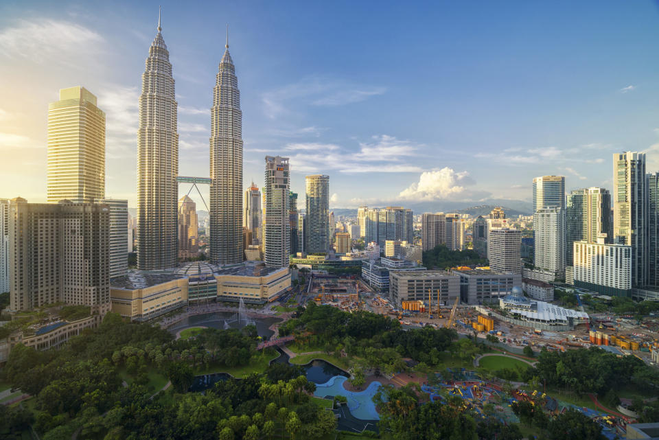 Die Petronas Twin Towers sind eine beliebte Sehenswürdigkeit in Kuala Lumpur. (Bild: Getty Images)