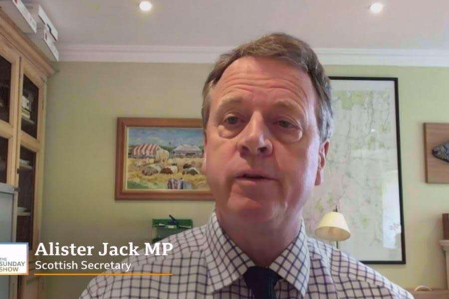 The National: Alister Jack on BBC Sunday Show